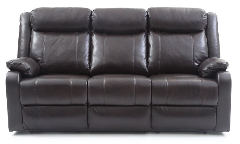 Glory Furniture Ward G760A-RS Double Reclining Sofa , DARK BROWN