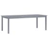 Patio Dining Table 84.6"x35.4"x29.1" Solid Acacia Wood
