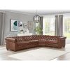 Aliso L-Shaped Leather Sectional