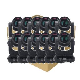 12Pcs/lot 150W LED Moving Head Light Beam Spot 18 Rotating Prisms Dj Dmx Stage Light Effect Light Disco Dj Bar Wedding Club