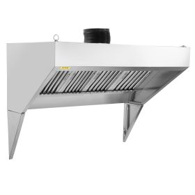 VEVOR Commercial Exhaust Hood, 8FT Food Truck Hood Exhaust