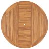 Patio Table 59.1"x29.9" Solid Teak Wood