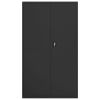 File Cabinet Black 41.3"x15.7"x70.9" Steel