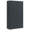 File Cabinet Anthracite 41.3"x15.7"x70.9" Steel