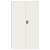 File Cabinet White 41.3"x15.7"x70.9" Steel