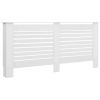 Radiator Covers 2 pcs White 67.7"x7.5"x32.1" MDF