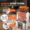 VEVOR Commercial Orange Juicer Machine, 120W Automatic Juice Extractor, Stainless Steel Orange Squeezer for 20 Oranges Per Minute