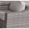 Elegant Fully Assembled Swivel Patio Chair with Luxurious Cushions ��� Perfect for Outdoor Relaxation