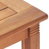 Patio Dining Table 59.1"x35.4"x29.5" Solid Teak Wood