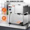 VEVOR Electric Sugar Cane Juicer, 800W Sugarcane Juicer Machine with 661LBS/H High Output, 4 Stainless Steel Roller
