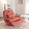270 Degree Swivel Power Recliner with Voice Control, Bluetooth Music Player,USB Ports, Atmosphere Lamp