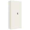 File Cabinet White 35.4"x15.7"x78.7" Steel