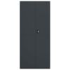 File Cabinet Anthracite 35.4"x15.7"x78.7" Steel