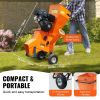 VEVOR Wood Chipper Shredder Mulcher 12 HP HeavyDuty Gas Powered 6.7' 420cc 8.6kW