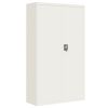 File Cabinet White 41.3"x15.7"x70.9" Steel