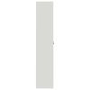 File Cabinet Light Gray 41.3"x15.7"x70.9" Steel