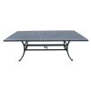 Rectangle Dining Table, Dark Lava Bronze