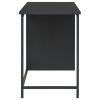 Industrial Desk with Drawers Anthracite 41.3"x20.5"x29.5" Steel