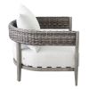 Wicker Club Chair, Set of 2