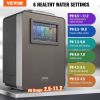 VEVOR Alkaline Water Ionizer Machine, pH 2.5-11.2 Alkaline Acidic Hydrogen Water Purifier, 6 Water Settings Home Filtration System, Up to -850mV ORP