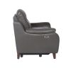 Trento Pwr-Pwr Recliner Charcoa
