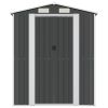 Garden Shed Anthracite 75.6"x402"x87.8" Galvanized Steel