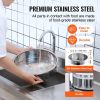 VEVOR Manual Dough Divider 18PCS Hand Press Dough Cutter Bread Maker for Bakery