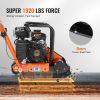 VEVOR Plate Compactor, 2.8 HP 78.5CC Gas Engine 5,250 VPM, 1,920 lbs Force Vibratory Compaction Tamper with 18.7 x 11.8 inch Plate for Walkways