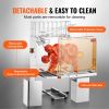 VEVOR Commercial Orange Juicer Machine, 120W Automatic Juice Extractor, Stainless Steel Orange Squeezer for 20 Oranges Per Minute