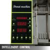 VEVOR 110V Commercial Automatic Donut Making Machine, 4 Rows Auto Doughnut Maker with 5.5L Hopper, Adjustable Thickness Fryer