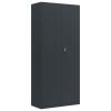 File Cabinet Anthracite 35.4"x15.7"x78.7" Steel