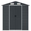 Garden Shed Anthracite 75.2"x385.8"x78" Galvanized Steel