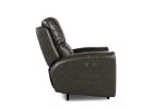 Leather Power Reclining Collection - Contemporary Style, Power Leg Rest, Power Articulating Headrest - USB Charging, Home Button