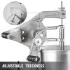 VEVOR Donut Fryer Manual Commercial Mini Donut Maker 9L Capacity Hopper Donut Fryer Commercial 3 Donut Moulds Donut Machine Maker Adjustable Thickness