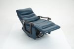Swivel Rocker Recliner Power Glider Chair with Solid Wood Armrests - Extra Wide Reclining Sofa Chair Upholstered Faux Leather Living Room Single Sofa