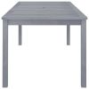 Patio Dining Table 84.6"x35.4"x29.1" Solid Acacia Wood