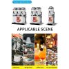 110V Commercial Slushy Machine 30L Double Tank 950W Stainless Steel Margarita Frozen Drink With Powerful Compressor Efficient Cooling Perfect for Supe