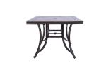 [Only for Pickup] Handmade Dining Table Contemporary Rectangle Porcelain-Top Design with Heavy-Duty Aluminum Frame 68''