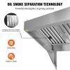 VEVOR Commercial Exhaust Hood, 9FT Food Truck Hood Exhaust