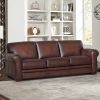 Brookfield Top Grain Leather Sofa Couch
