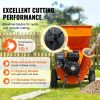 VEVOR Wood Chipper Shredder Mulcher 7HP Heavy Duty Gas Powered 3' 212cc 4.1 kW