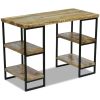 Office Desk Mango Wood 43.3"x19.7"x30"