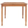 Patio Dining Table 59.1"x35.4"x29.5" Solid Teak Wood
