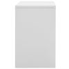 Filing Cabinet Light Gray 35.4"x18.1"x28.5" Steel