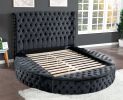 Hazel King 5 Pc Bedroom Set Made With Wood In Black Color