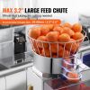VEVOR Commercial Orange Juicer Machine, 120W Automatic Feeding Juice Extractor, Stainless Steel Juice Extractor for 25 Oranges Per Minute