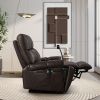 Recliner Chair with Phone Holder,Electric Power Lift Recliner Chair with 2 Motors Massage and Heat for Elderly, 3 Positions, 2 Side Pockets
